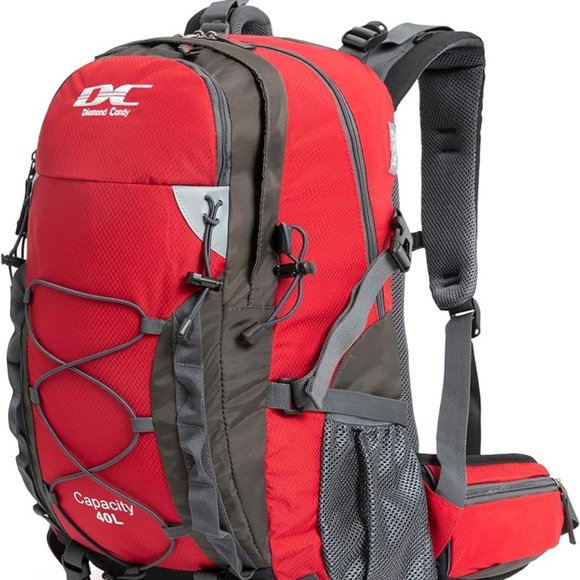 Diamond Candy Waterproof Hiking Backpack for Men and Women, Lightweight Day Pack - Picture 2 of 5